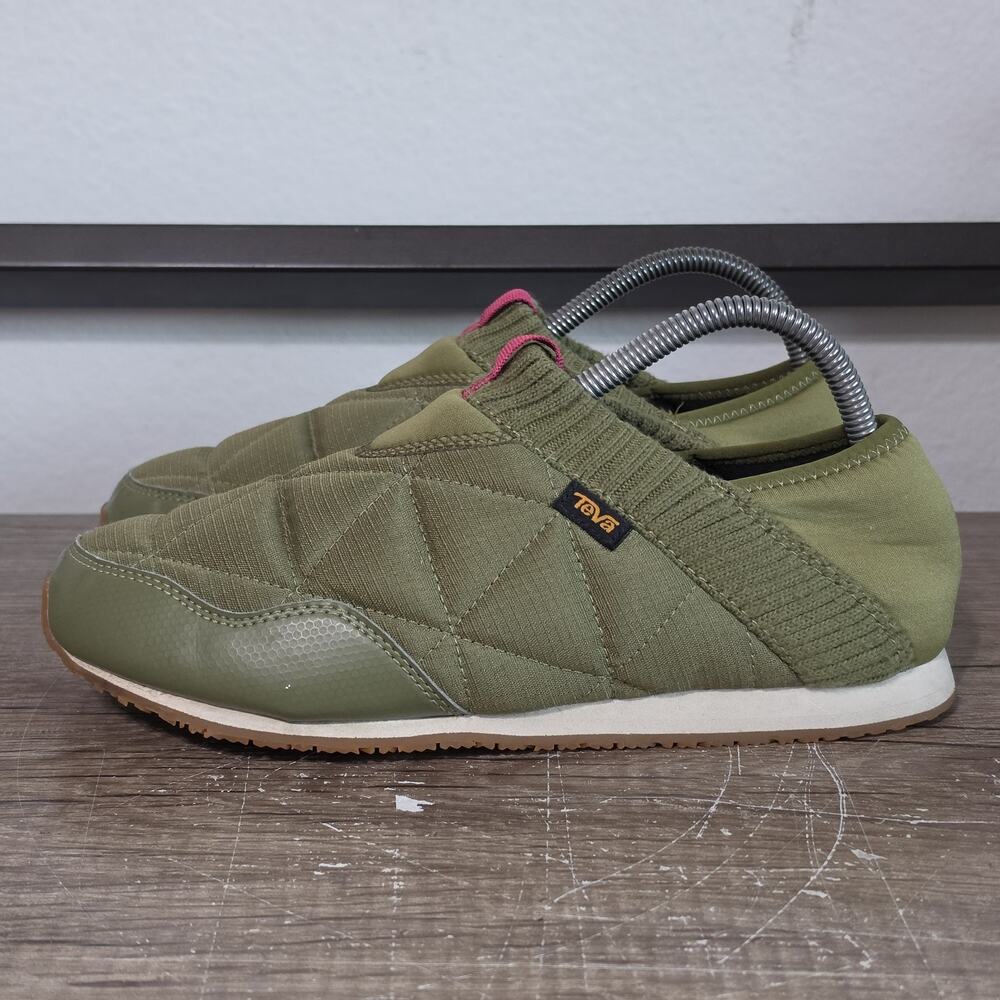Teva ReEmber Women's Quilted Moc Shoes Slippers Size 9 Green